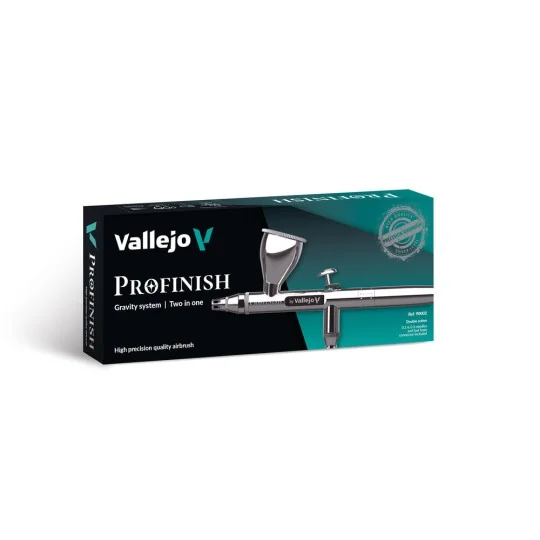 PROFINISH By Vallejo, Gravity System, Two in One - Vallejo 90002 PROFINISH By Vallejo, Gravity System, Two in One - Vallejo 90002