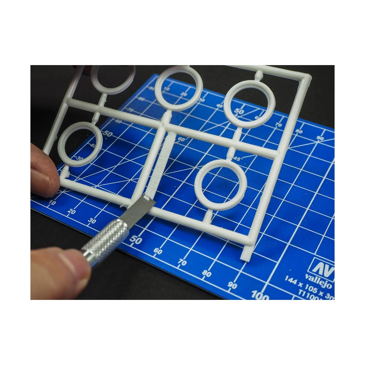 17 chiselling blades (5) for no. 1 handle - Vallejo T06004