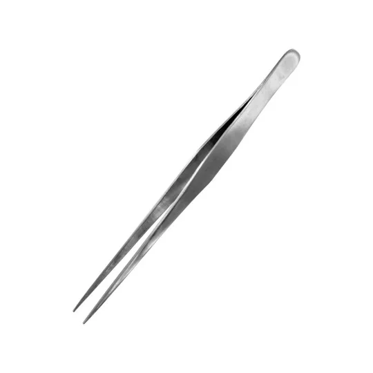 Straight Tip Stainless Steel Tweezers (175 mm) - Vallejo T12008 Straight Tip Stainless Steel Tweezers (175 mm) - Vallejo T12008