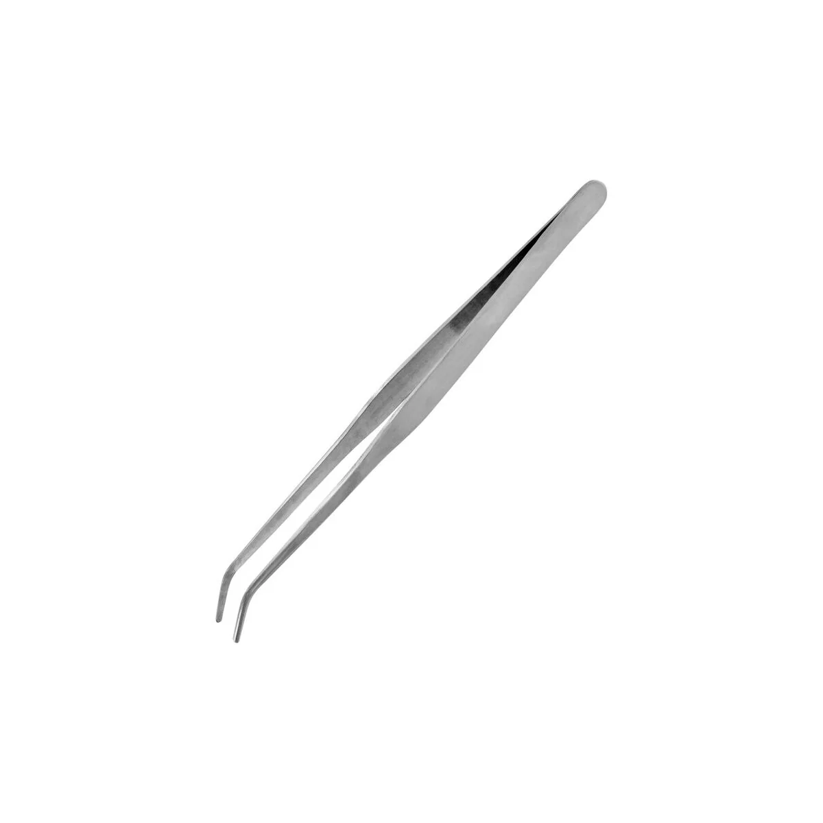 Strong Curved Stainless Steel Tweezers (175 mm) - Vallejo T12009 Strong Curved Stainless Steel Tweezers (175 mm) - Vallejo T12009