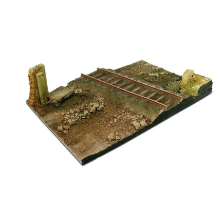 Vallejo Scenics: 31x21 Country Road Cross with Railway section 31 x...