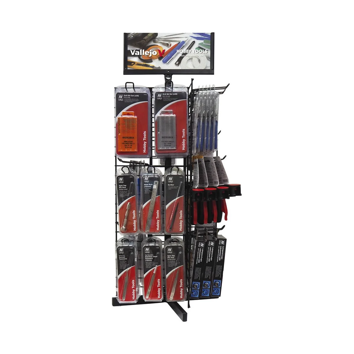 Display: Tools Basic range Countertop - Vallejo TEX101 Display: Tools Basic range Countertop - Vallejo TEX101