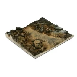 Vallejo Scenics: 14x14 Rubble Street Section 14 x 14 cm - Vallejo S...