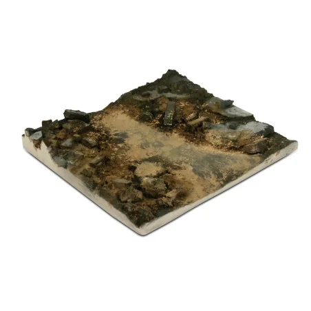 Vallejo Scenics: 14x14 Rubble Street Section 14 x 14 cm - Vallejo S...