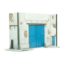 Vallejo Scenics: Factory Facade 31 x 16 x 20 cm - Vallejo SC107