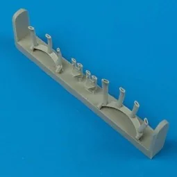 A6M5a zero exhaust for Tamiya kit, 1/48 - Quickboost QB48 230