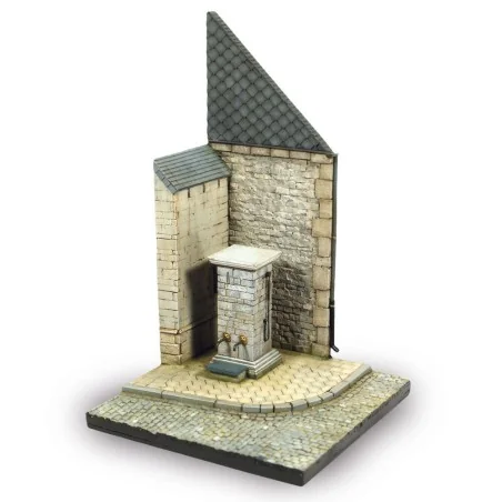 Vallejo Scenics: Street Corner with Waterpump Normandy 15.5 x 15.5 ...