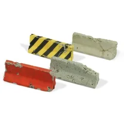 Vallejo Scenics: Damaged Concrete Barriers - Vallejo SC215