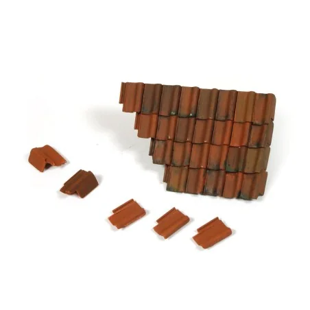 Vallejo Scenics: Damaged Roof Section and Tiles - Vallejo SC230