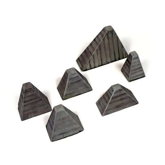 Höckerhindernis (AntiTank Barriers) - Vallejo SC219