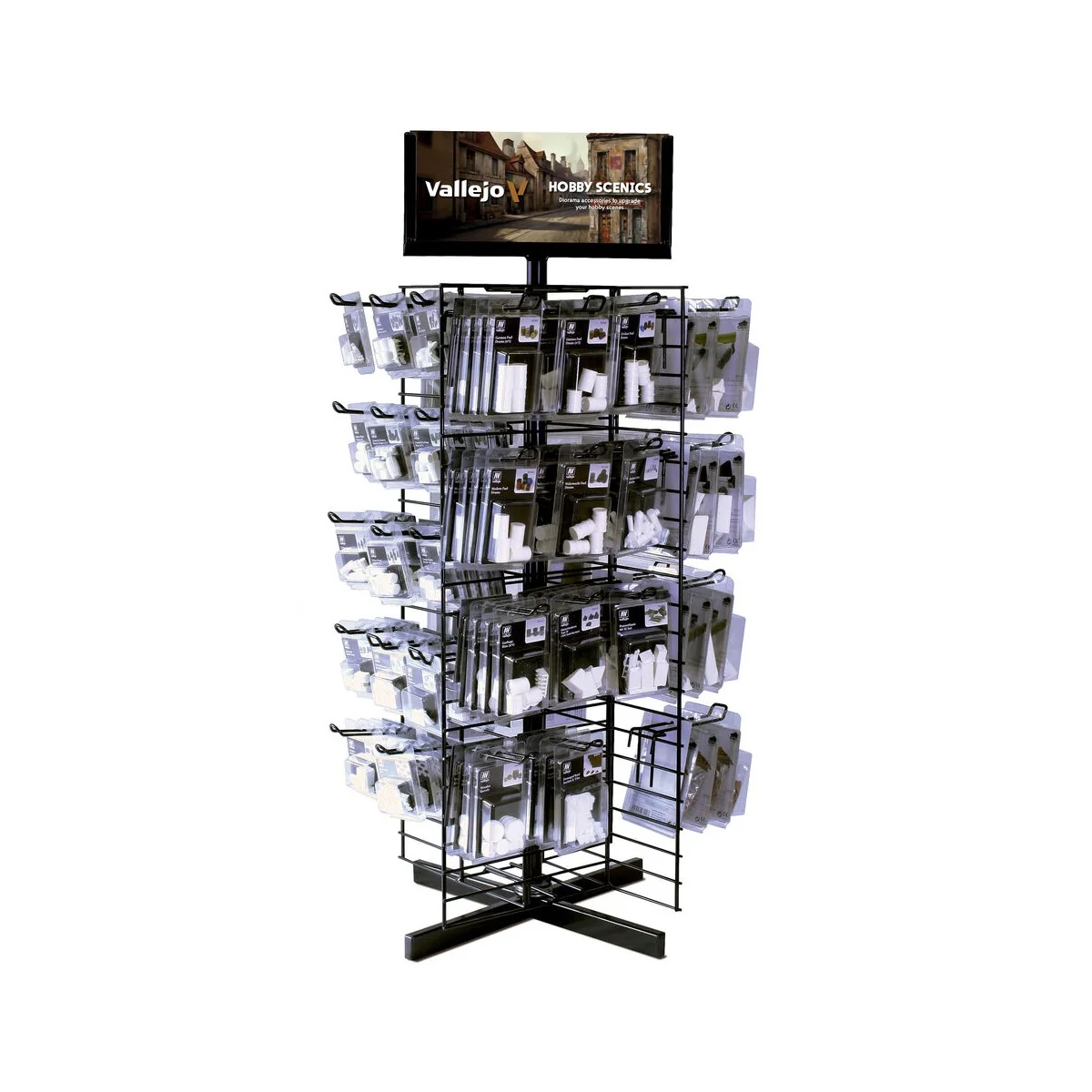 Display: Diorama Accesories Countertop - Vallejo TEX201 Display: Diorama Accesories Countertop - Vallejo TEX201