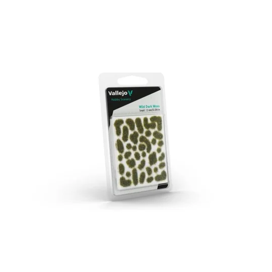Wild Dark Moss (2 mm) S - Vallejo SC402 Wild Dark Moss (2 mm) S - Vallejo SC402