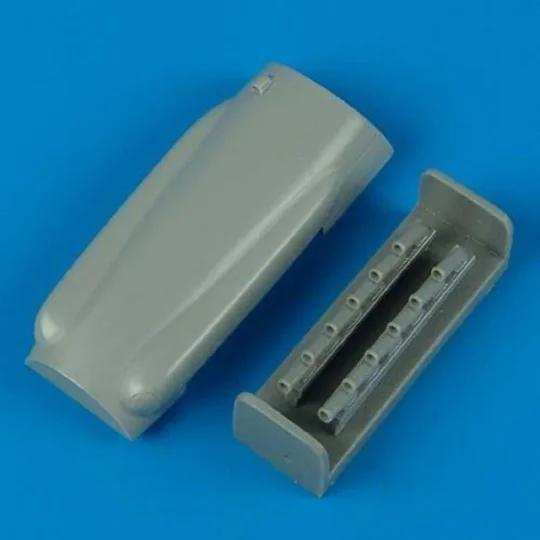 Spitfire Mk. 22/24 cowling and exhaust Für Airfix Bausatz - Quickbo...