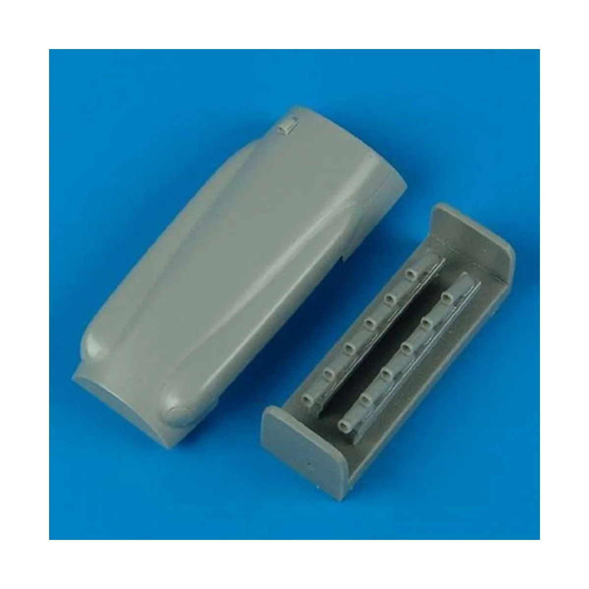 Spitfire Mk. 22/24 cowling and exhaust Für Airfix Bausatz, 1/48 - Q...