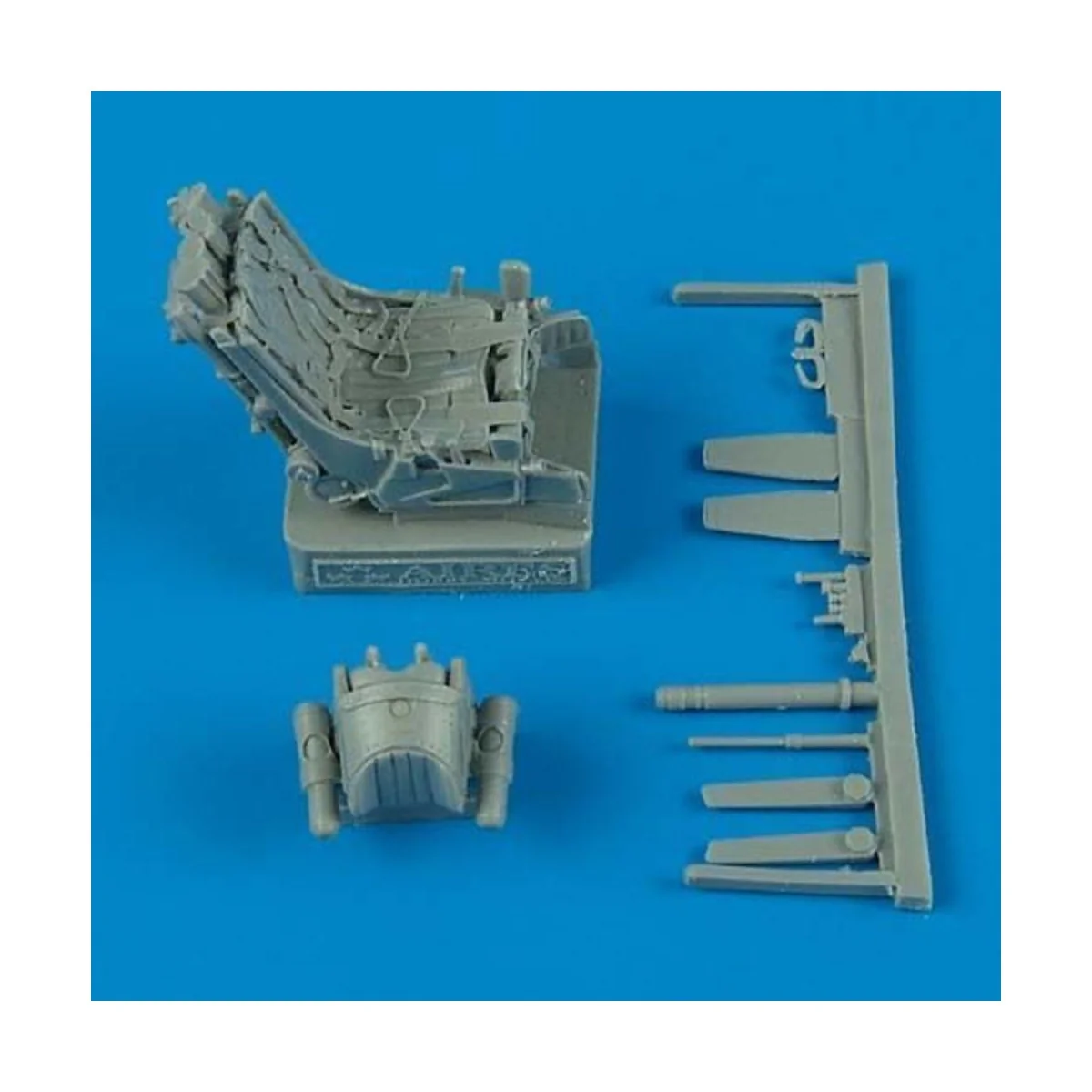 MiG-29A ejection seat with safety belts - Quickboost QB48 237