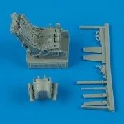 MiG-29A ejection seat with safety belts, 1/48 - Quickboost QB48 237