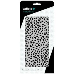 Luftwaffe WWII Spots Camo 125 x 250 mm - Vallejo ST-CAM002