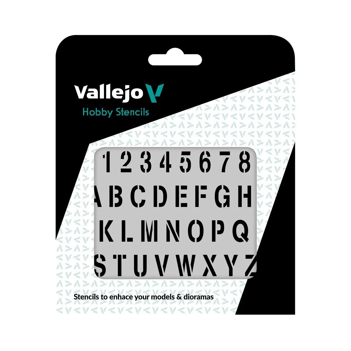 Stamp Font 125 x 125 mm - Vallejo ST-LET002