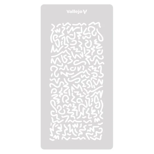 Luftwaffe WWII Shingles Camo 125 x 250 mm - Vallejo ST-CAM001