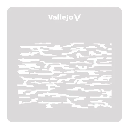 Pixelated Modern Camo 125 x 125 mm - Vallejo ST-CAM004