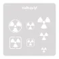 Radioactivity Signs 125 x 125 mm - Vallejo ST-SF005