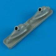 SB2C-1 Helldiver exhaust für Accurate Miniatures Bausatz, 1/48 - Qu...