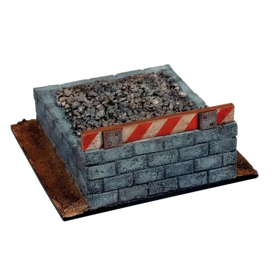 Vallejo Scenics: Railroad Buffer Block 11 x 11 cm - Vallejo SC120 Vallejo Scenics: Railroad Buffer Block 11 x 11 cm - Vallejo SC120