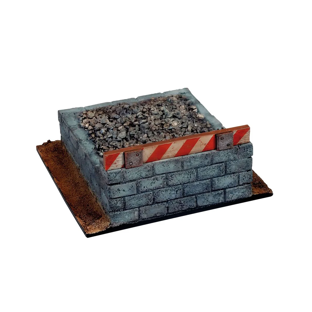 Vallejo Scenics: Railroad Buffer Block 11 x 11 cm - Vallejo SC120 Vallejo Scenics: Railroad Buffer Block 11 x 11 cm - Vallejo SC120