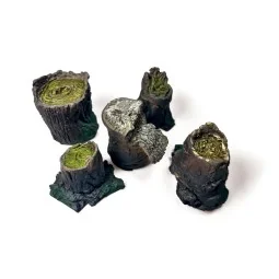 Vallejo Scenics: Small Stumps - Vallejo SC306