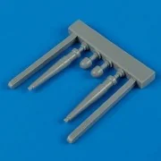 Spitfire Mk. Ixc cannon barrels für Hasegawa Bausatz - Quickboost Q...