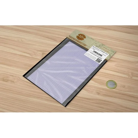 Decal Letters (UPPERCASE) - 1.5mm, white, type 1 - Matho Models 80051