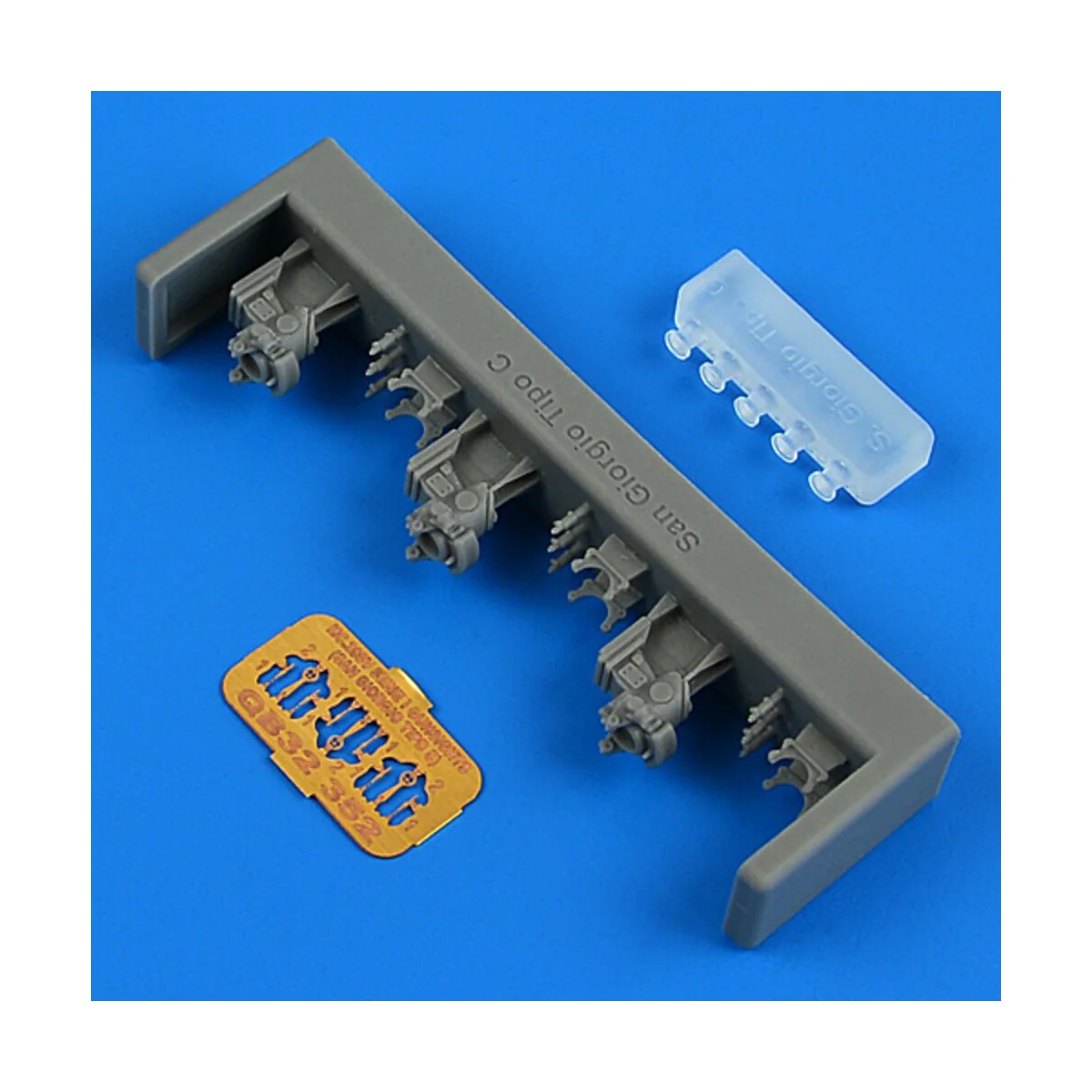 Macchi C.205V serie I gunsight (San Giorgio tipo C) for Italeri, 1/... Macchi C.205V serie I gunsight (San Giorgio tipo C) for Italeri, 1/...