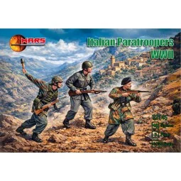 WWII Italian paratroopers, 1/72 - Mars Figures MS72145