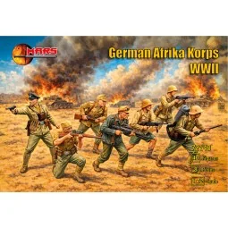WWII German Afrika Korps, 1/72 - Mars Figures MS72148