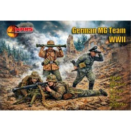 WWII German MG team, 1/72 - Mars Figures MS72147