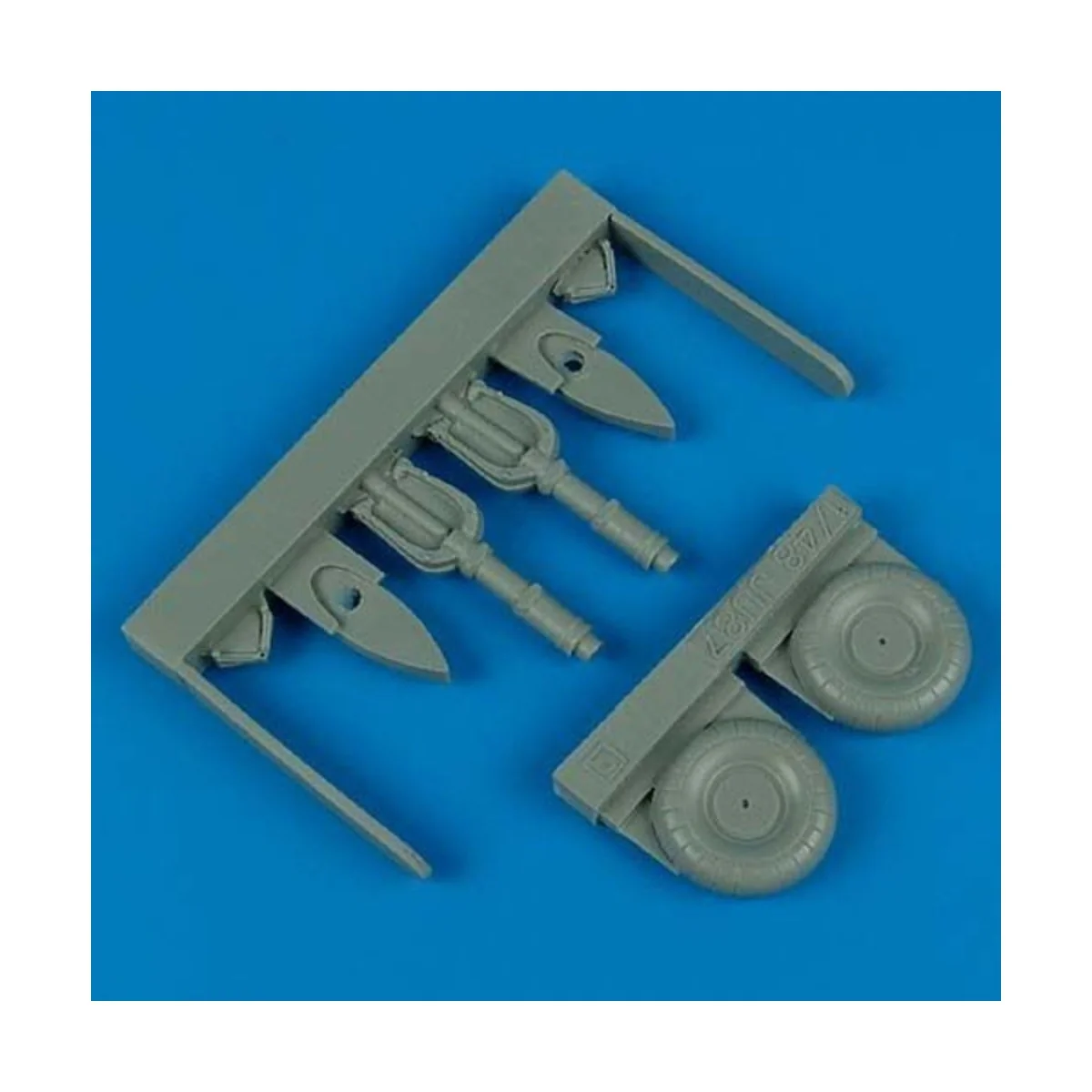 Junkers Ju 87 Stuka uncovered wheels für Hasegawa Bausatz, 1/48 - Q... Junkers Ju 87 Stuka uncovered wheels für Hasegawa Bausatz, 1/48 - Q...