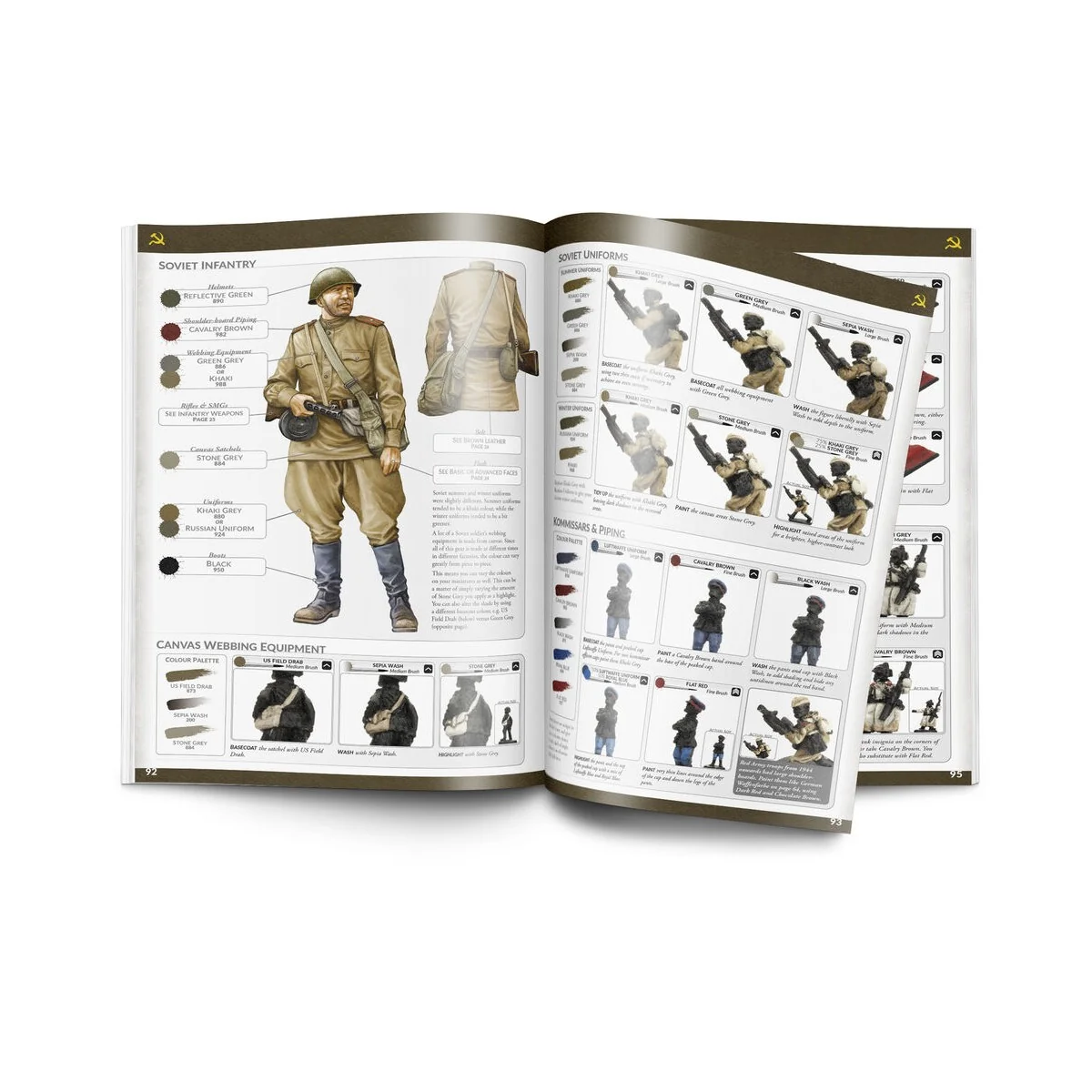 Colours of War Painting WWII & WWIII miniatures English - Vallejo 7...