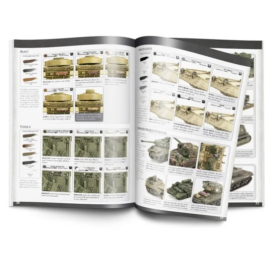 Colours of War Painting WWII & WWIII miniatures English - Vallejo 7...