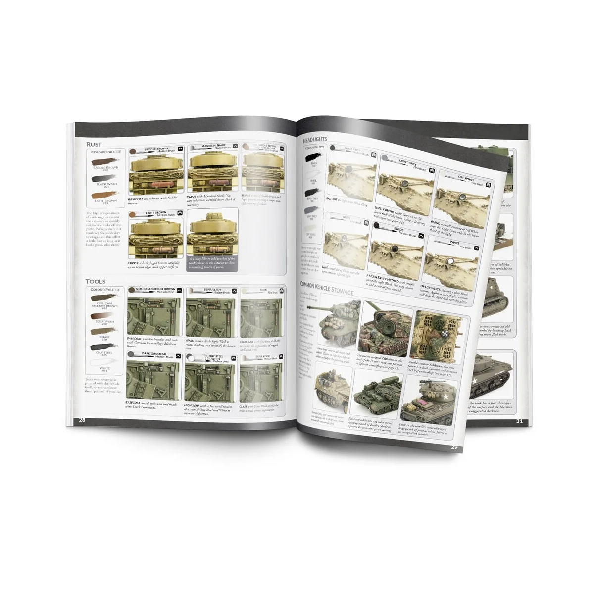 Colours of War Painting WWII & WWIII miniatures English - Vallejo 7...