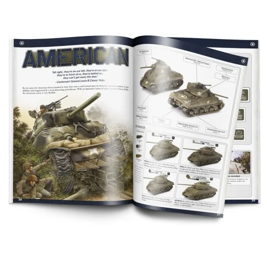 Colours of War Painting WWII & WWIII miniatures English - Vallejo 7...