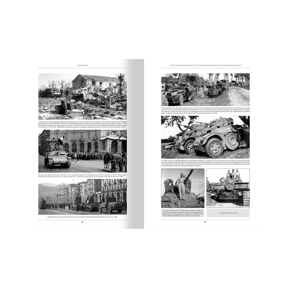 ITALIENFELDZUG - German Tanks and Vehicles 1943-1945 Vol. 5 (Englis...