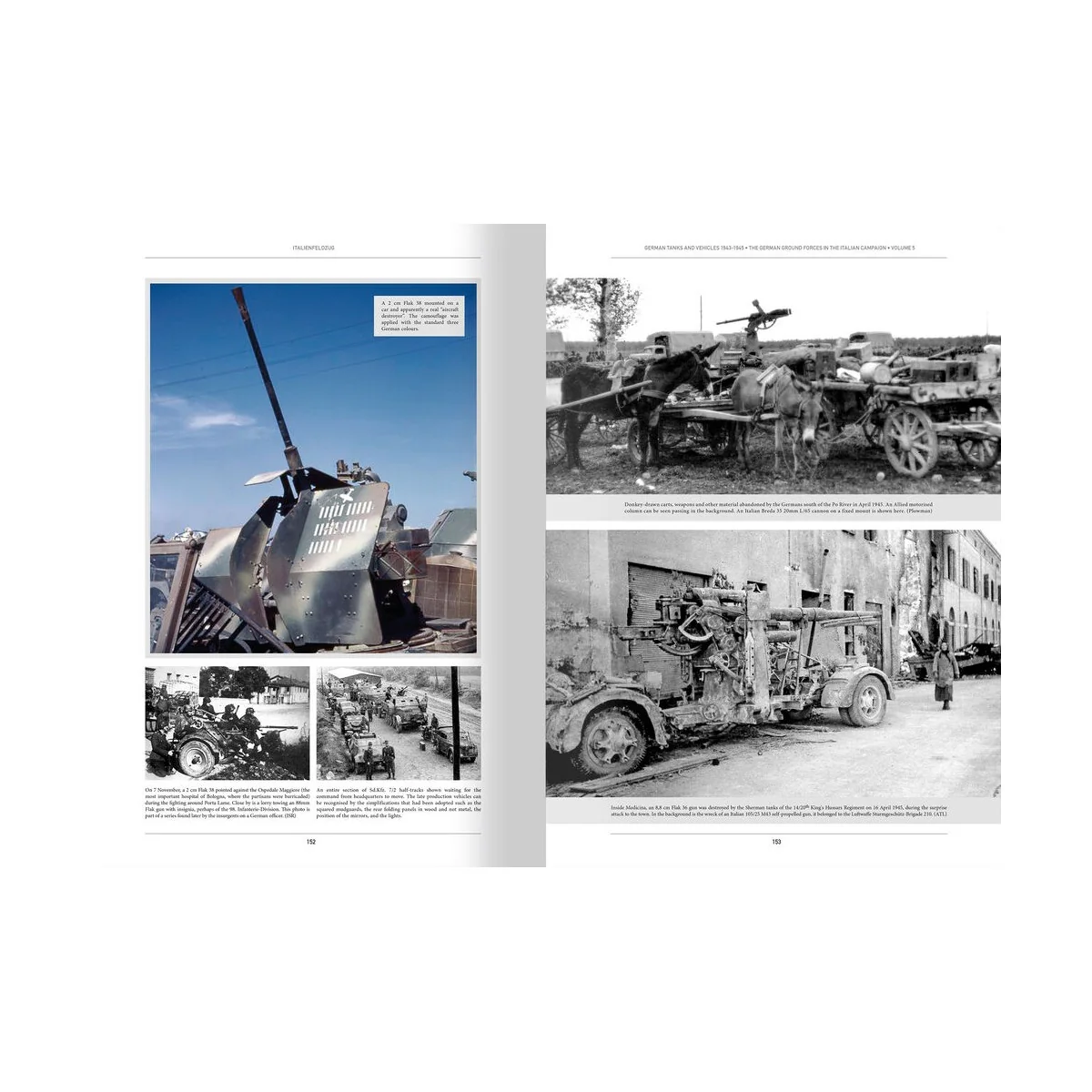 ITALIENFELDZUG - German Tanks and Vehicles 1943-1945 Vol. 5 (Englis...