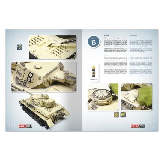 SOLUTION BOOK 19 - How to Paint WWII German D.A.K .Vehicles - (Mult...