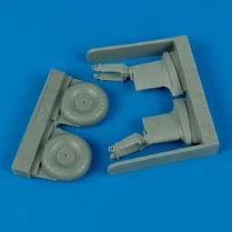 Junkers Ju 87 Stuka uncovered wheel II für Hasegawa Bausatz, 1/48 -...