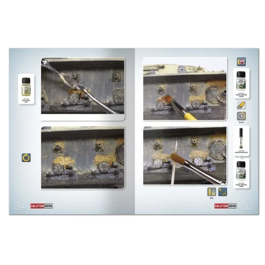 SOLUTION BOOK 19 - How to Paint WWII German D.A.K .Vehicles - (Mult...