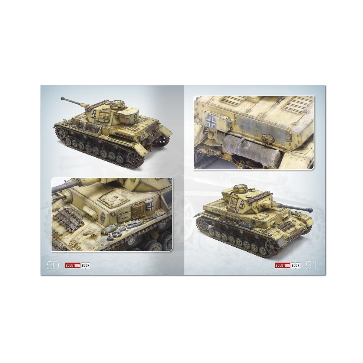 SOLUTION BOOK 19 - How to Paint WWII German D.A.K .Vehicles - (Mult...