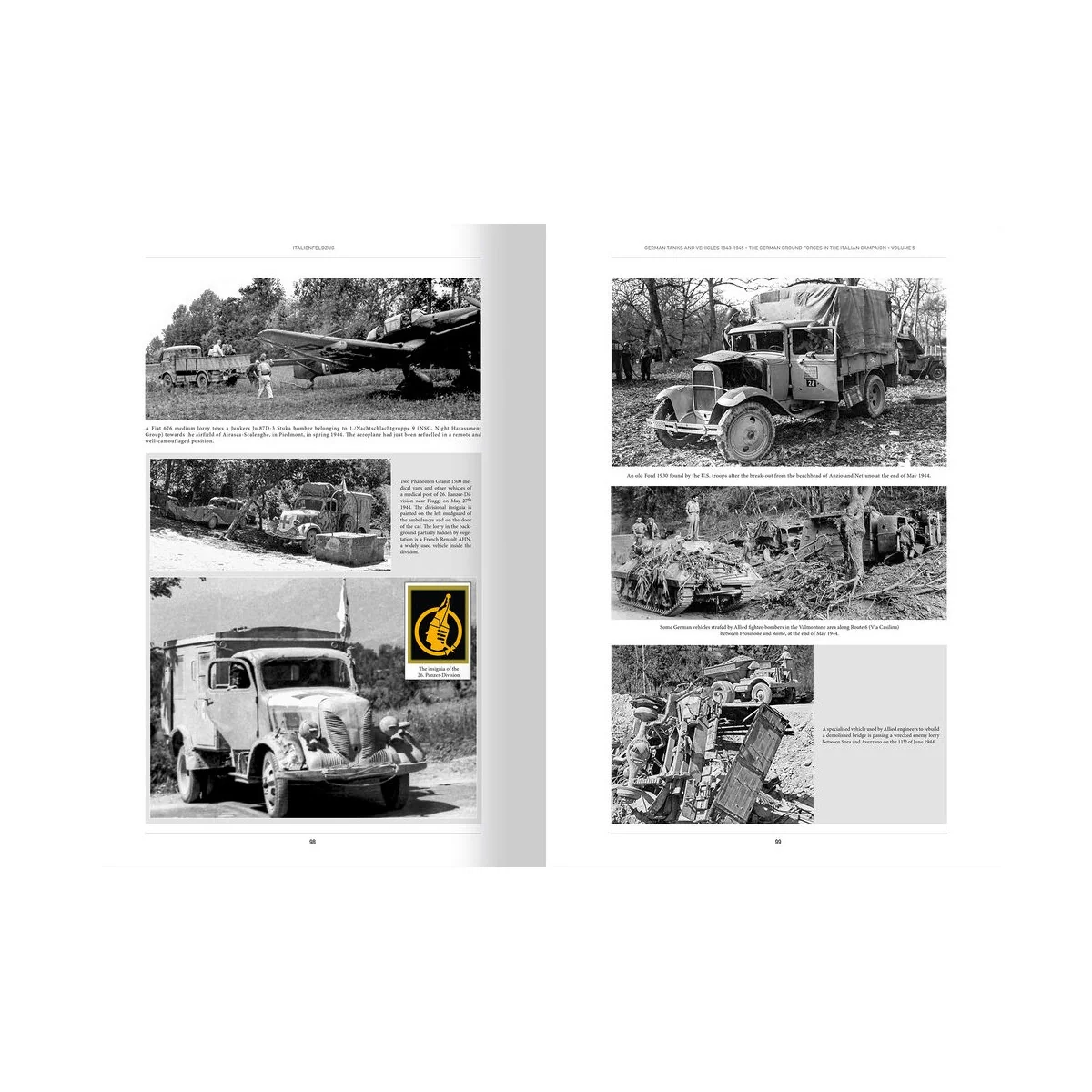 ITALIENFELDZUG - German Tanks and Vehicles 1943-1945 Vol. 5 (Englis...