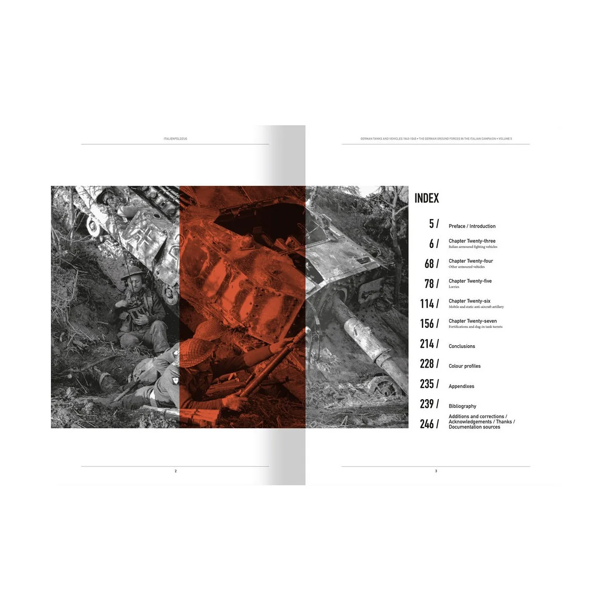 ITALIENFELDZUG - German Tanks and Vehicles 1943-1945 Vol. 5 (Englis...