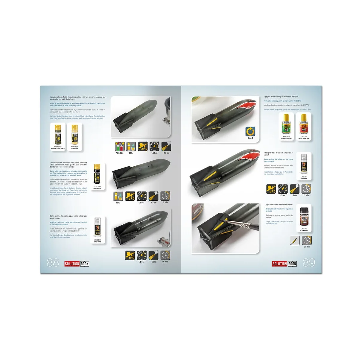 SOLUTION BOOK PREMIUM 32 - How to Paint Late WWII Luftwaffe Aircraf...