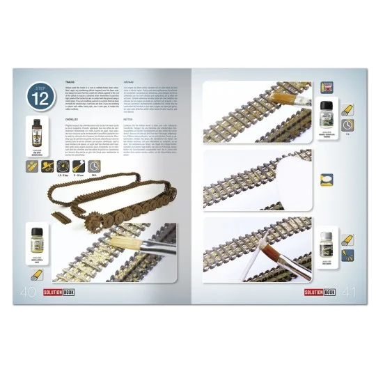 SOLUTION BOOK 19 - How to Paint WWII German D.A.K .Vehicles - (Mult...
